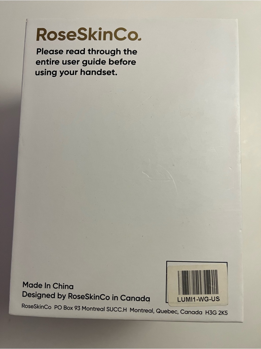 ROSE SKIN CO. Lumi IPL Hair Removal Handset ๐๐๐๐๐๐๐๐๐๐๐ - Picture 6 of 6